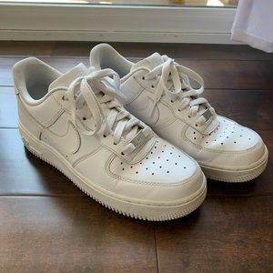 Women’s white Nike Air Force 1